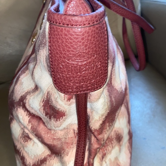 Authentic RARE Vivienne Westwood pink leopard tote bag - Picture 11 of 14